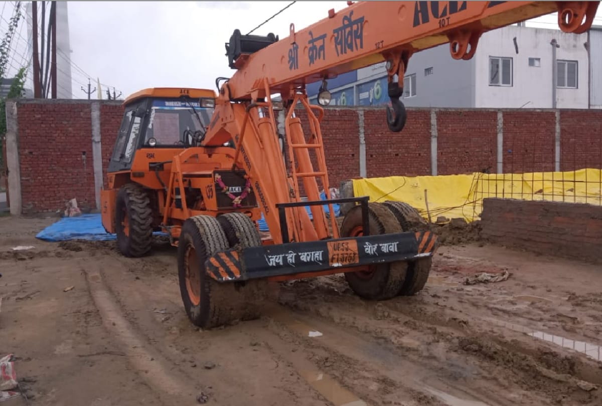Explosive department sent notice to RK Oxygen company being set up in Gida gorakhpur