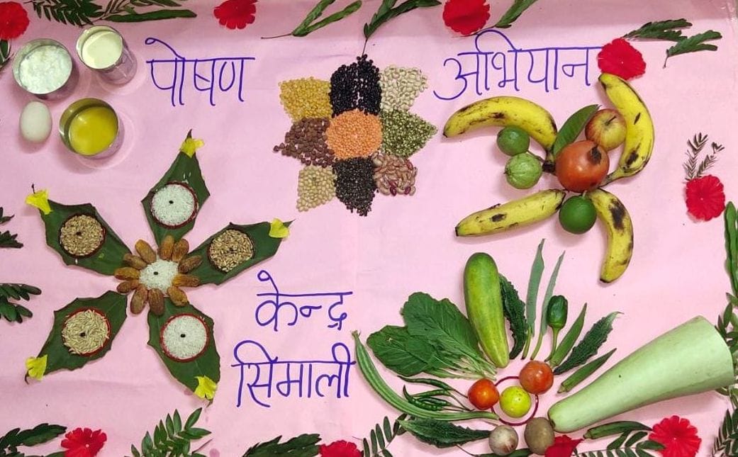 Nutrition Exhibition in 50 Anganwadi Centers in Ganai Area