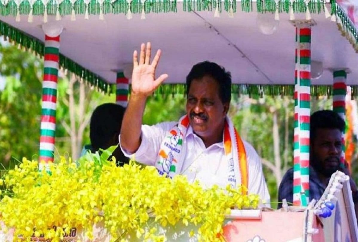 MP K Suresh gives notice of adjournment regarding lathi charge on Congress protesters