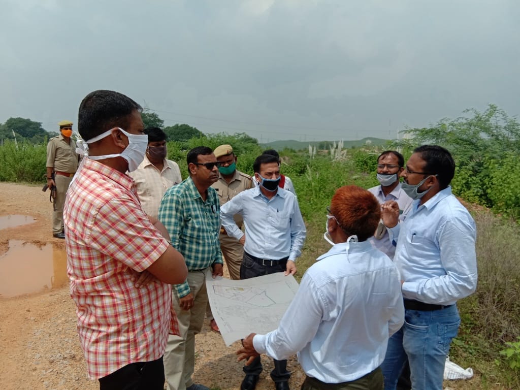 Offer land for Obra tehsil in 48 hours