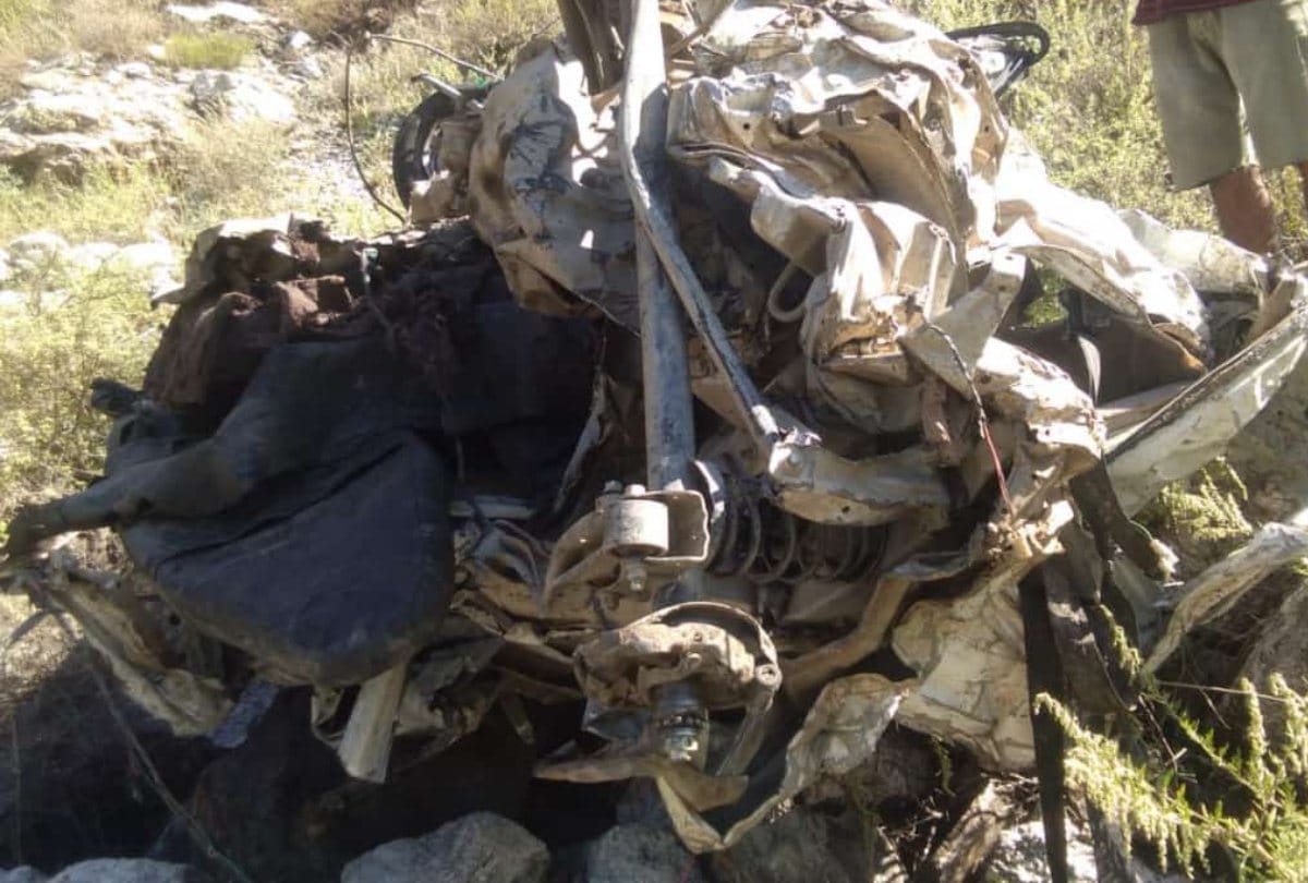 two killed in car accident in kinnaur himachal pradesh