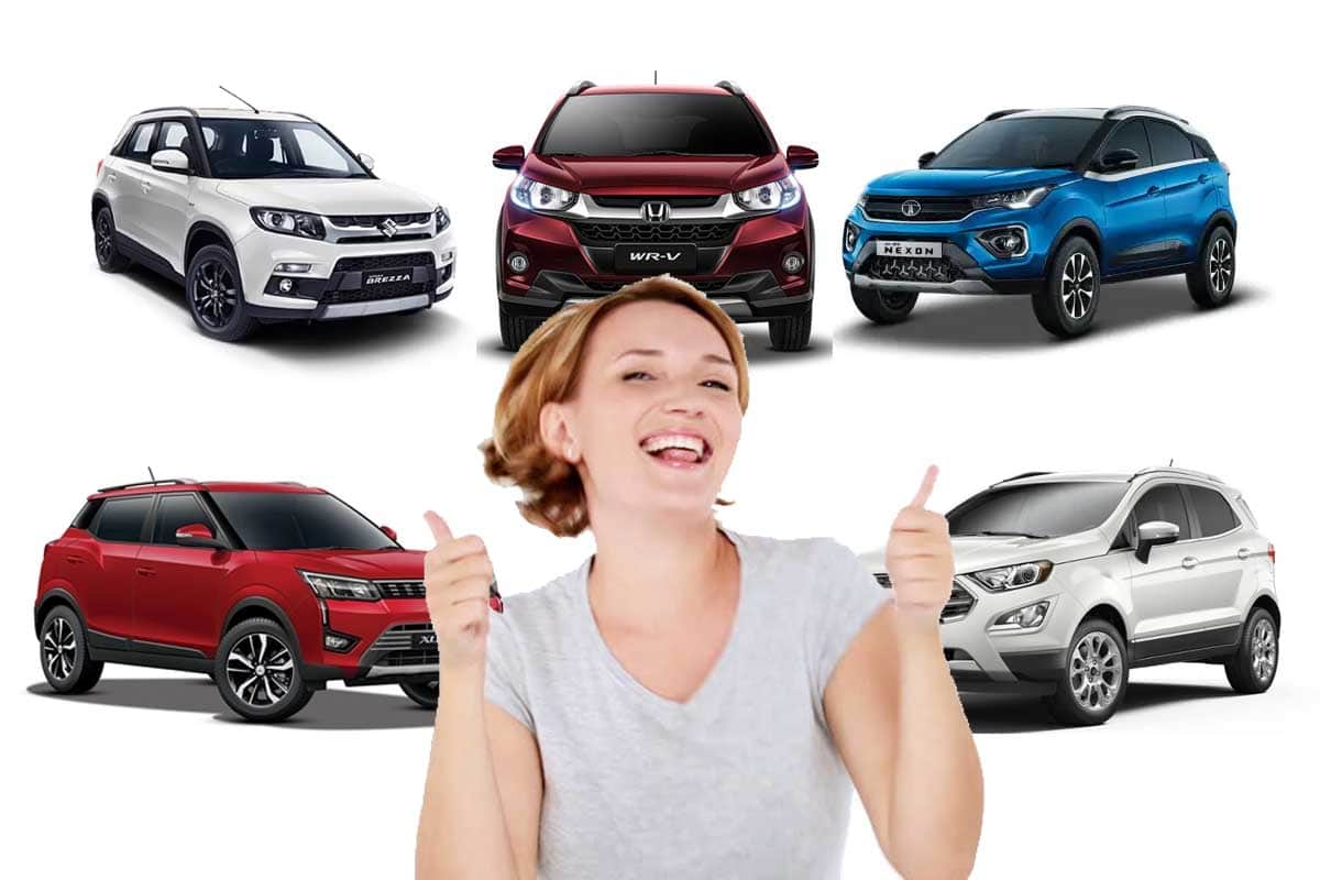Diwali Offer 2021 SUV Car Discount in India: attractive deals and discounts on Compact suv Mahindra XUV300, Tata Nexon, Vitara Brezza, Honda WRV and Renault Kiger