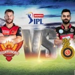 सनराइजर्स हैदराबाद VS आरसीबी