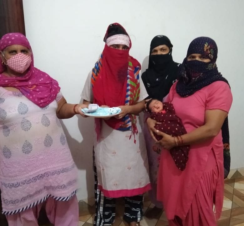 A village too ... where an Anganwadi worker gives Rs 101 of mother on birth of  daughter