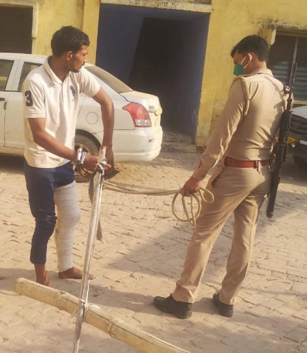 Both brothers accuse each other of killing their father