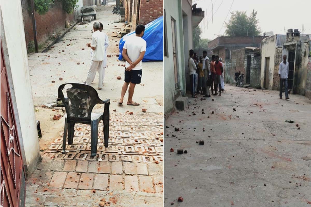 half a dozen injured in heavy fighting between two parties clash over kids dispute in lisadi gate Meerut