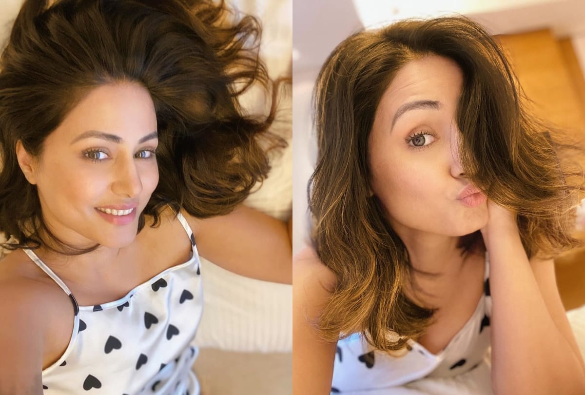 hina khan shares her pic in kaftan dress