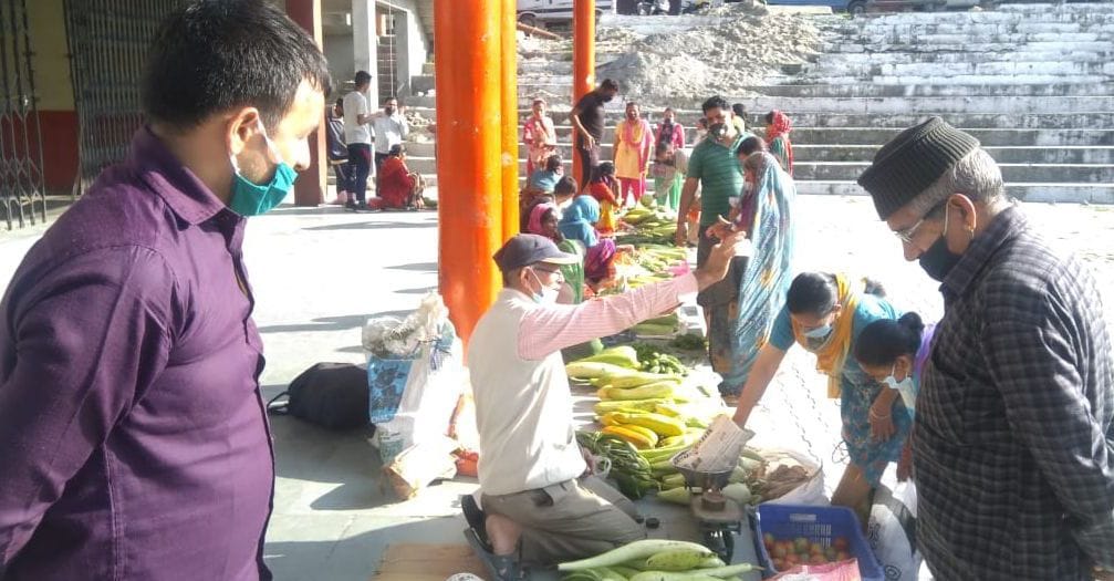 Five quintal vegetables sold in two hours