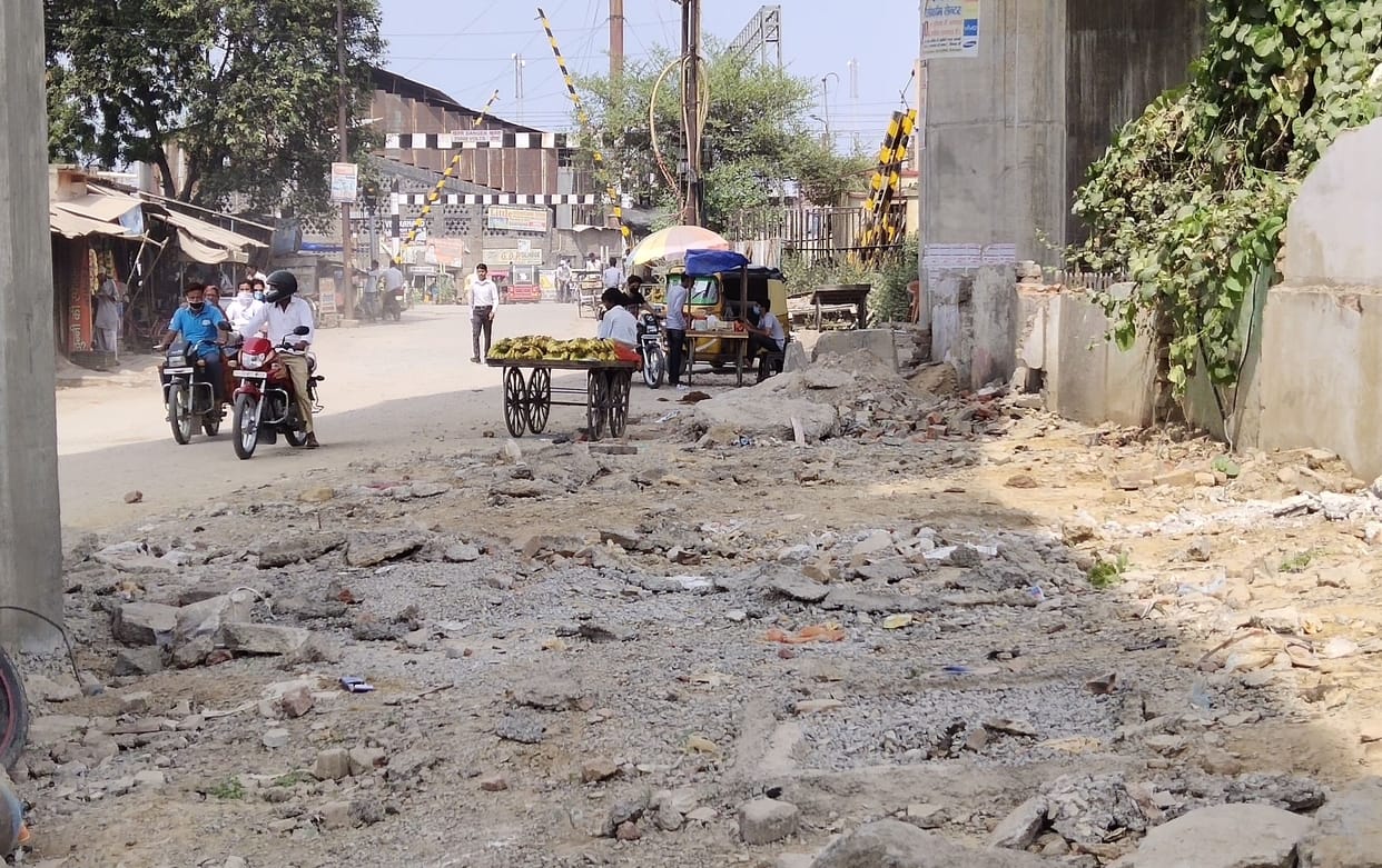 damage, road, public, problem, firozabad