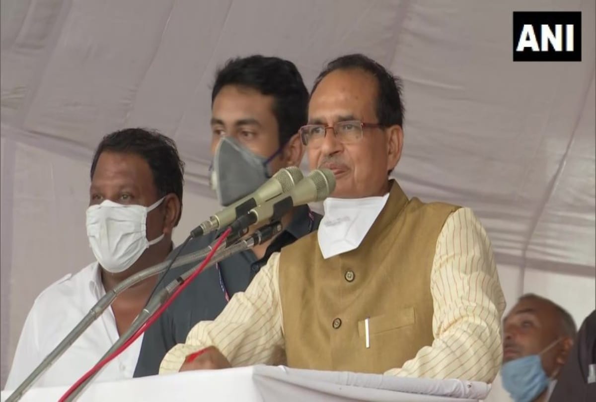 Madhya Pradesh CM Shivraj Singh Chouhan inaugurates the Indokh barrage project