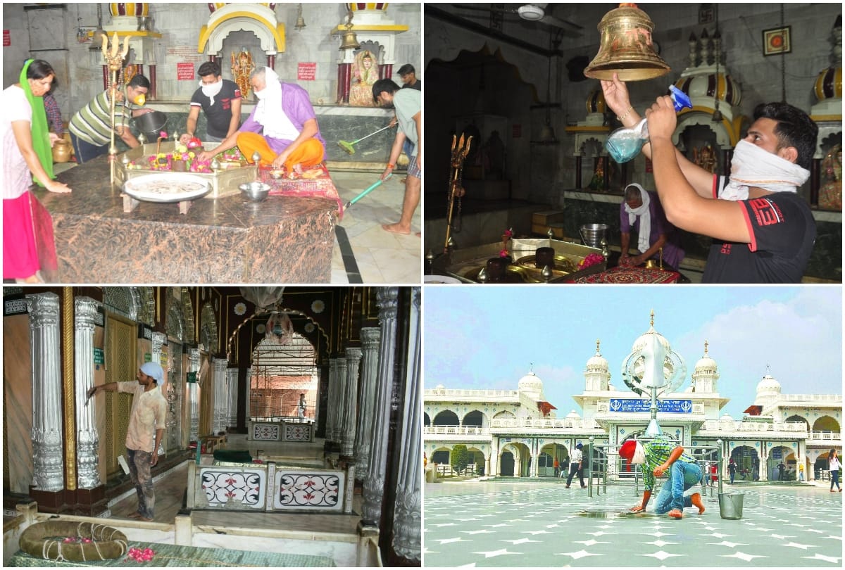 All religious places will remain closed till 1st October in agra