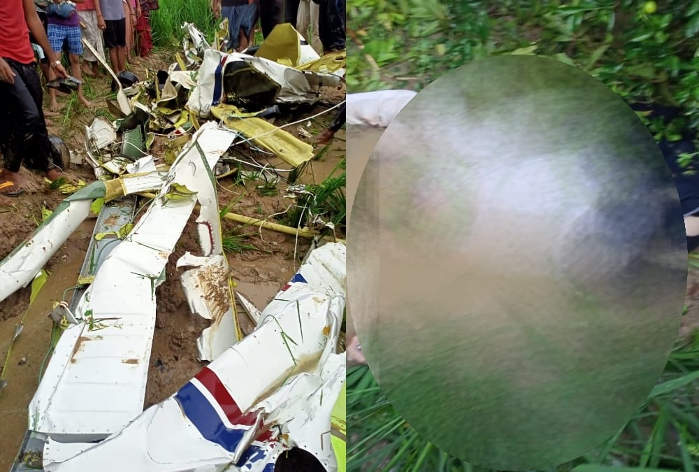 Aircraft which was crashed in azamgarh took off from Raebareli.