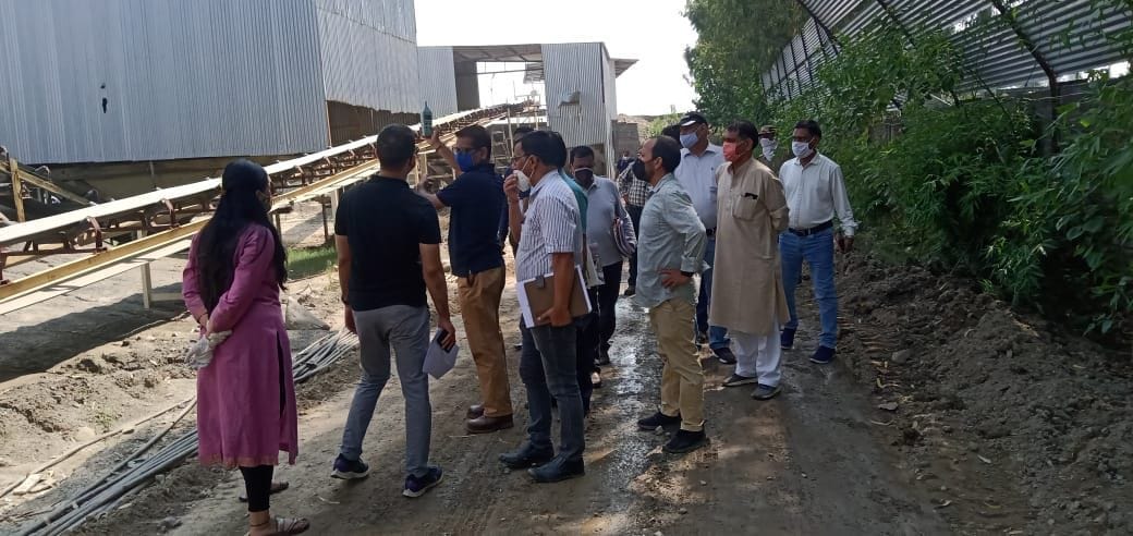 On the directions of the High Court, the team inspected the Siddhbali stone crusher