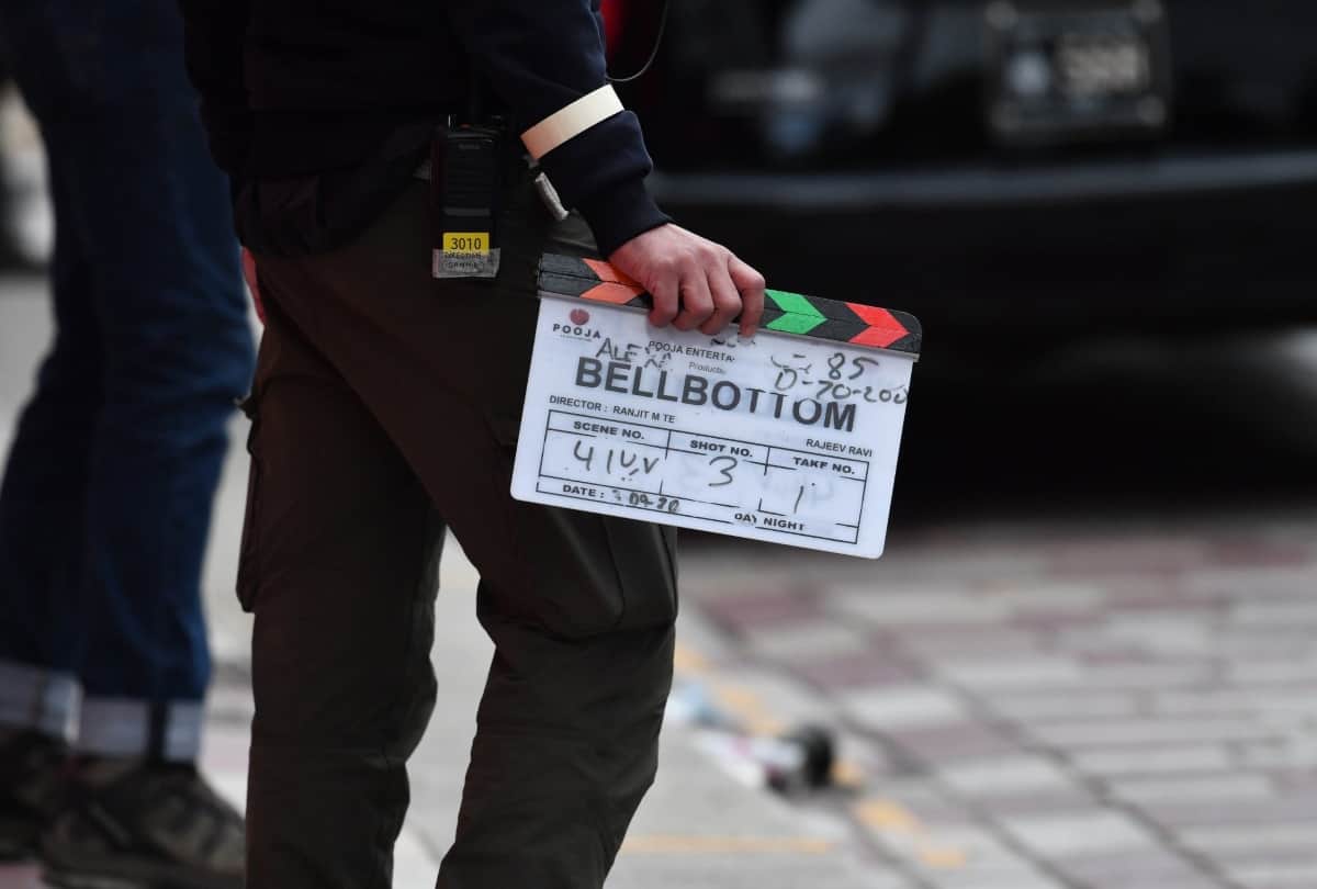 Bell Bottom from shooting set Akshay kumar shoot double shift first time in 18 years