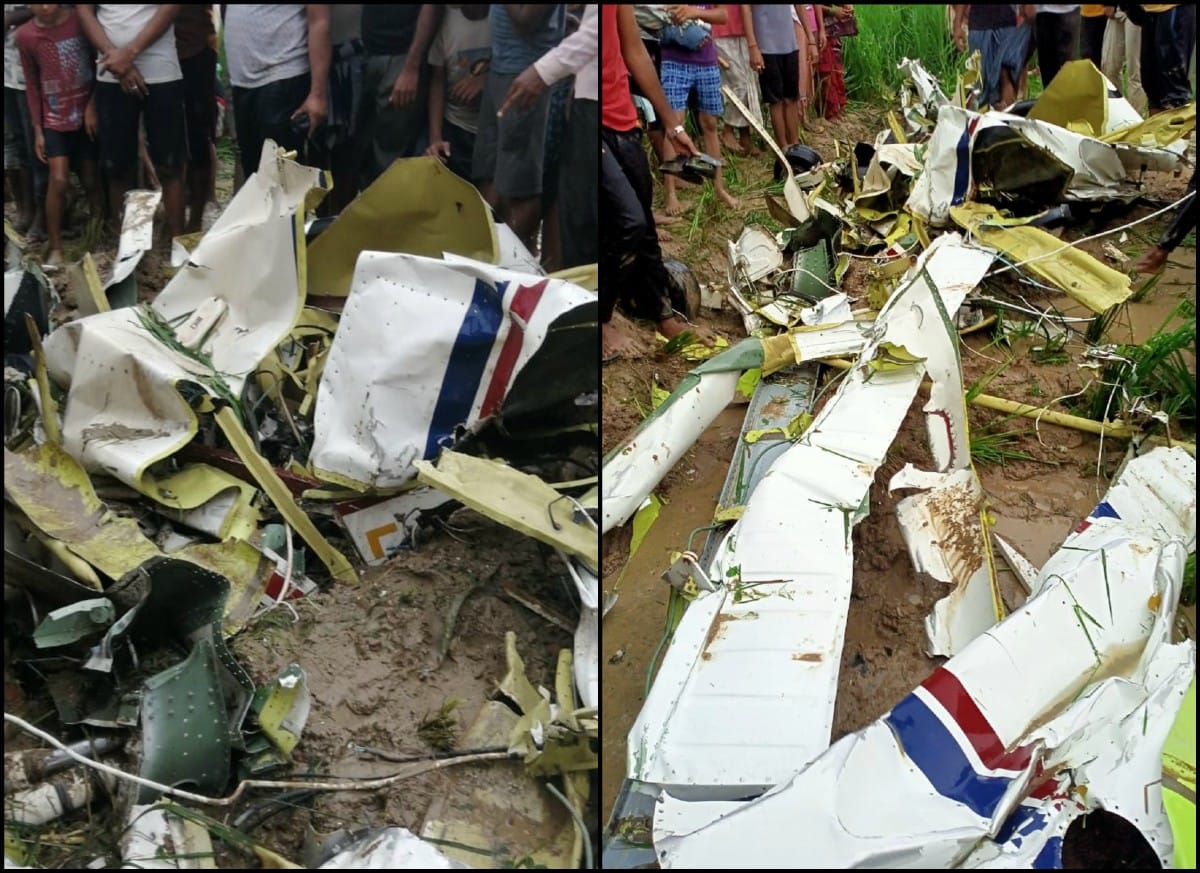 Azamgarh chartered aircraft plane crash Konark Sharan was the only brother among three sisters, see photos