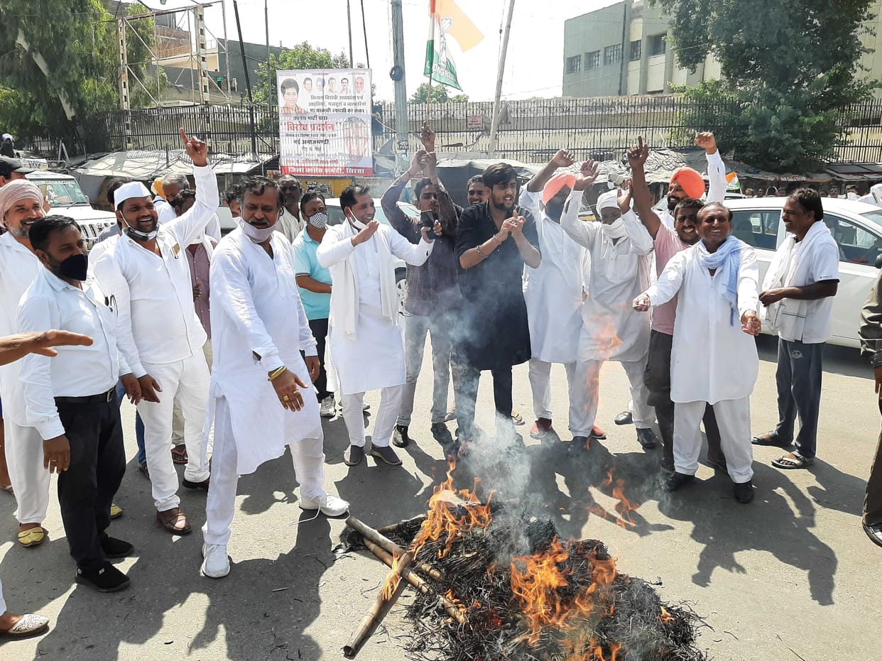 congressmen demonstrated