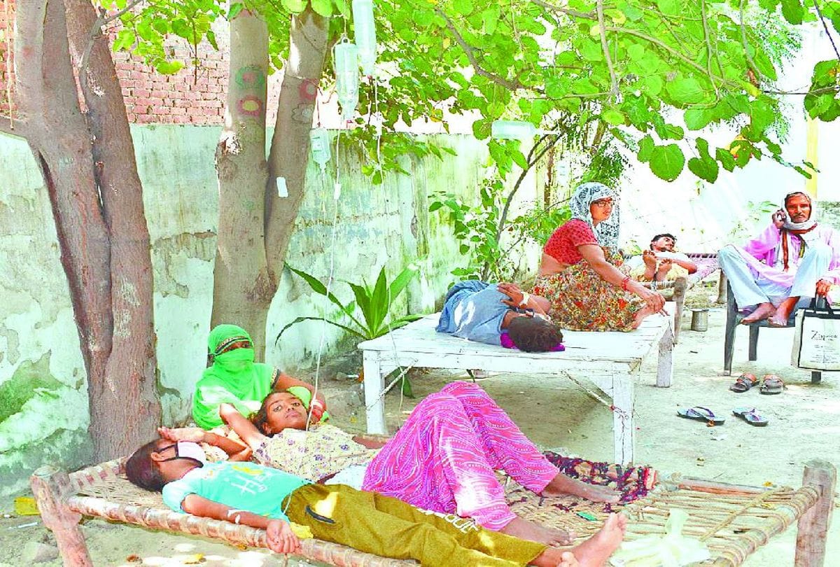 death of another patient in Karimganj Village Of Mainpuri