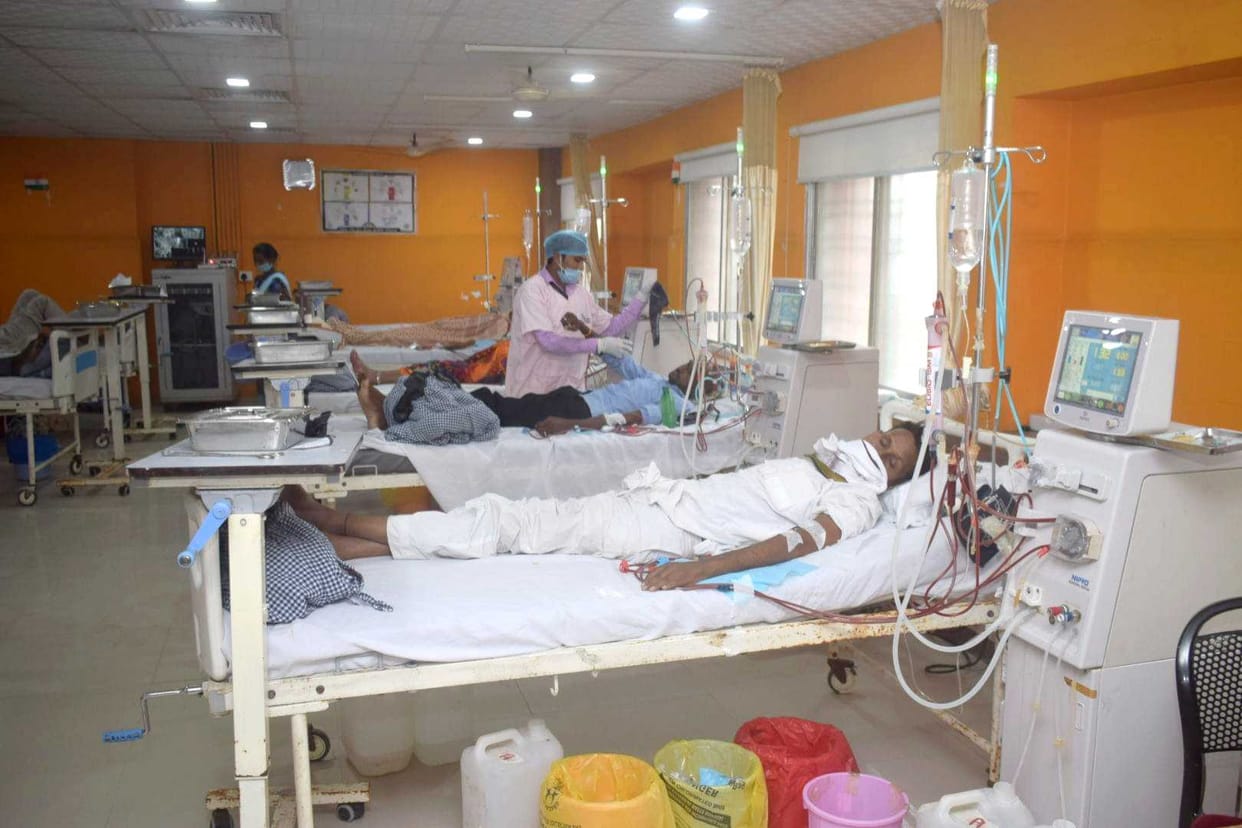 If you want to do dialysis, put the number and then wait for someone to die