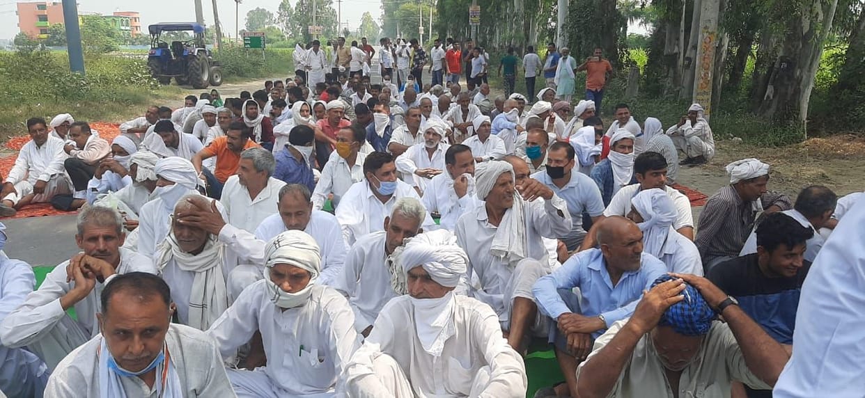 farmer protest against agriculture ordinance