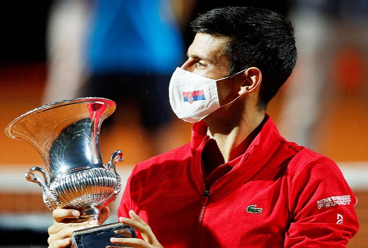 Novak Djokovic became the Italian Open champion for the fifth time, won the ATP Masters title for a record 36th time