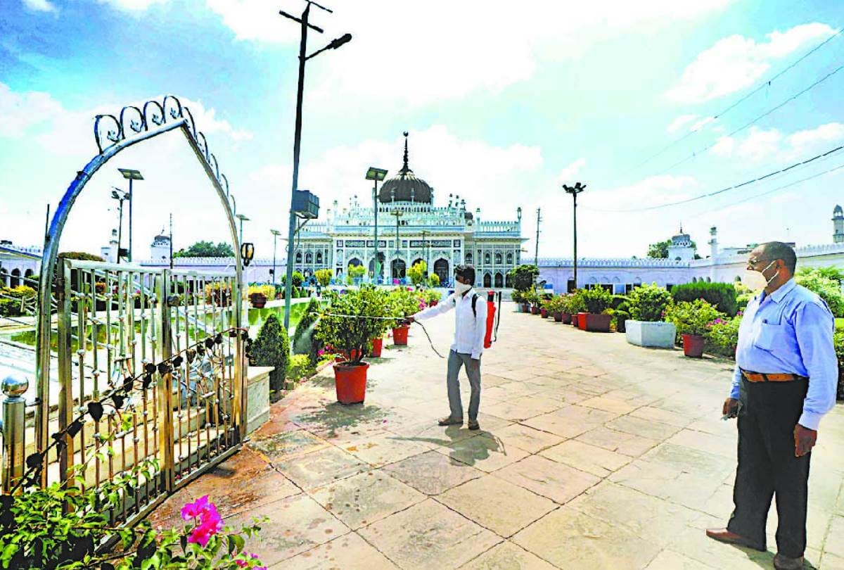 tourist places are ready for people in lucknow 