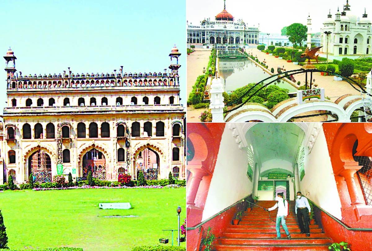 tourist places are ready for people in lucknow 
