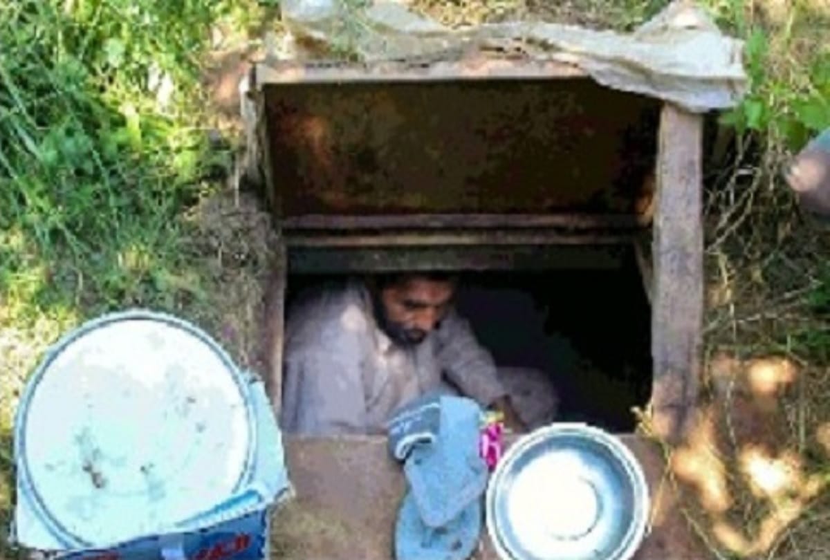 Underground bunkers recovered by 44 RR in Pulwama and Shopian districts of Kashmir