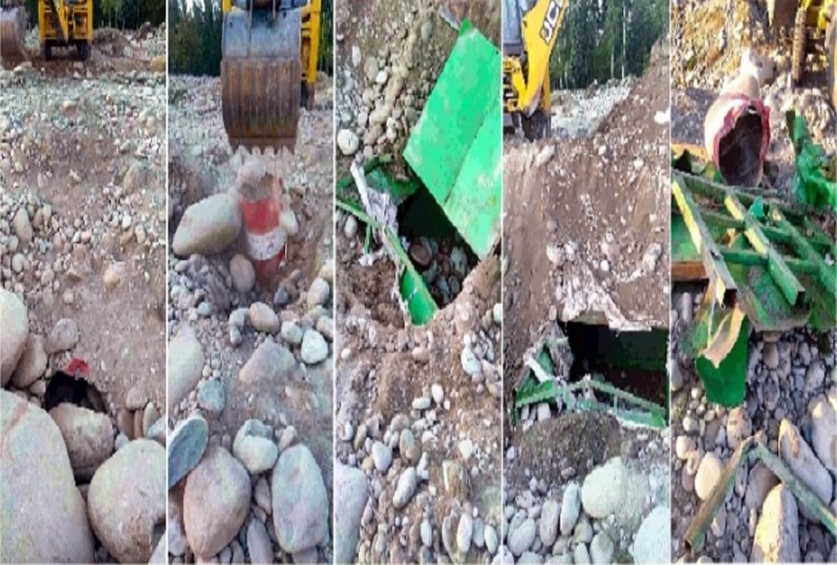 Underground bunkers recovered by army in Pulwama and Shopian districts of Kashmir