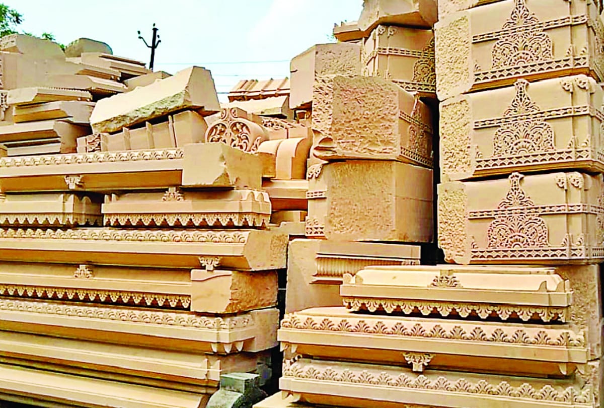 Remaining stones will be carved for Ram temple in Ramjanmabhoomi complex