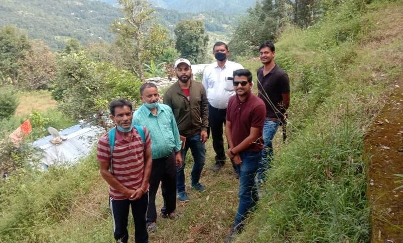 Team of geologists inspected disaster affected areas