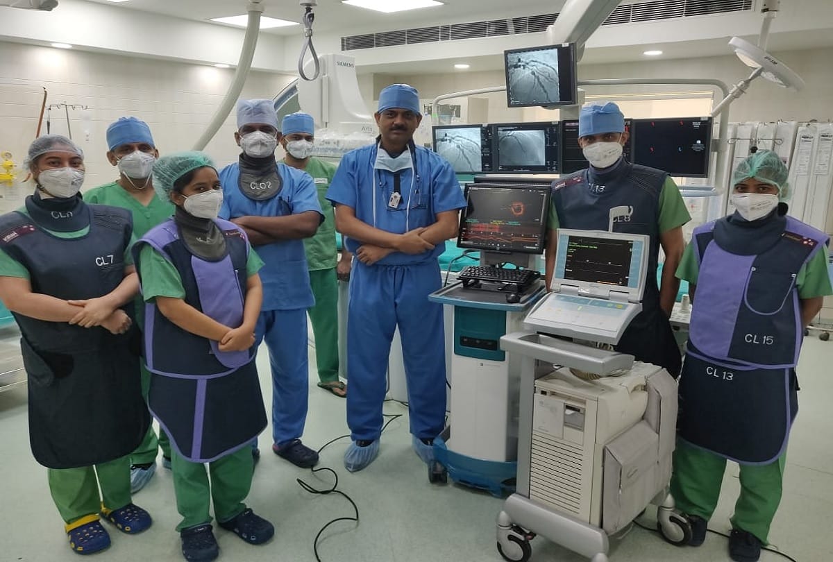 Coronary Artery disease 69 years old patient saved with the help of advance method