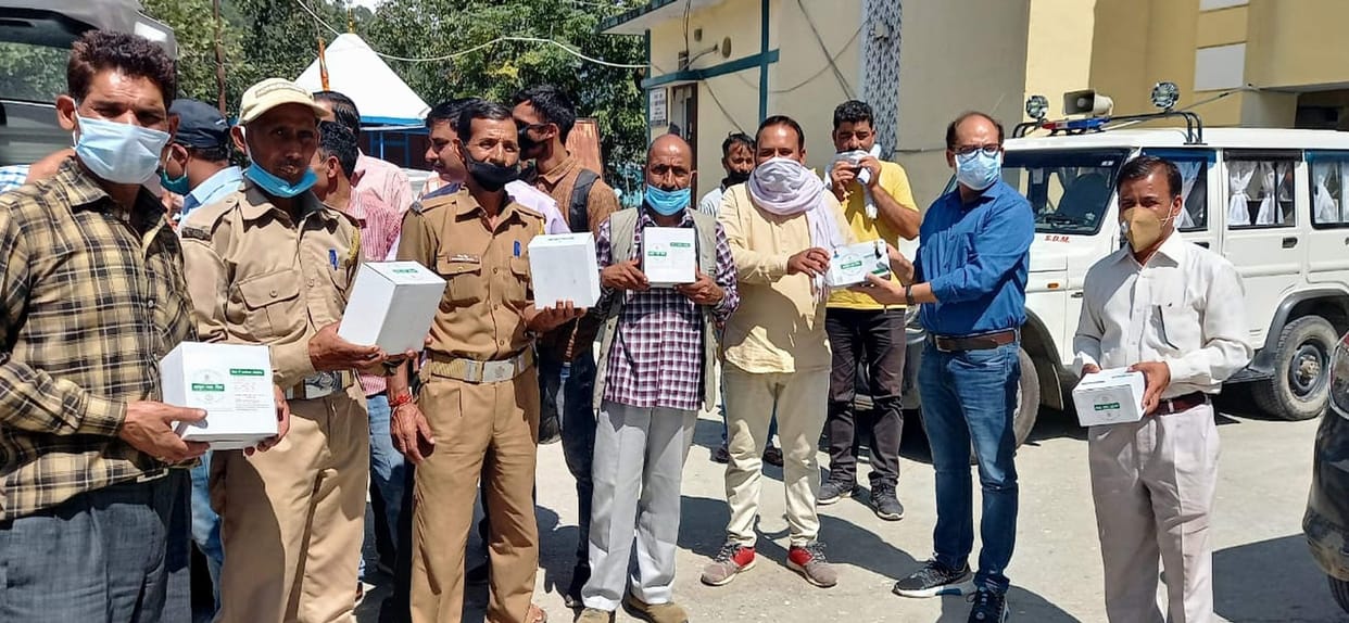 Ayush defense kit distributed to Corona warriors