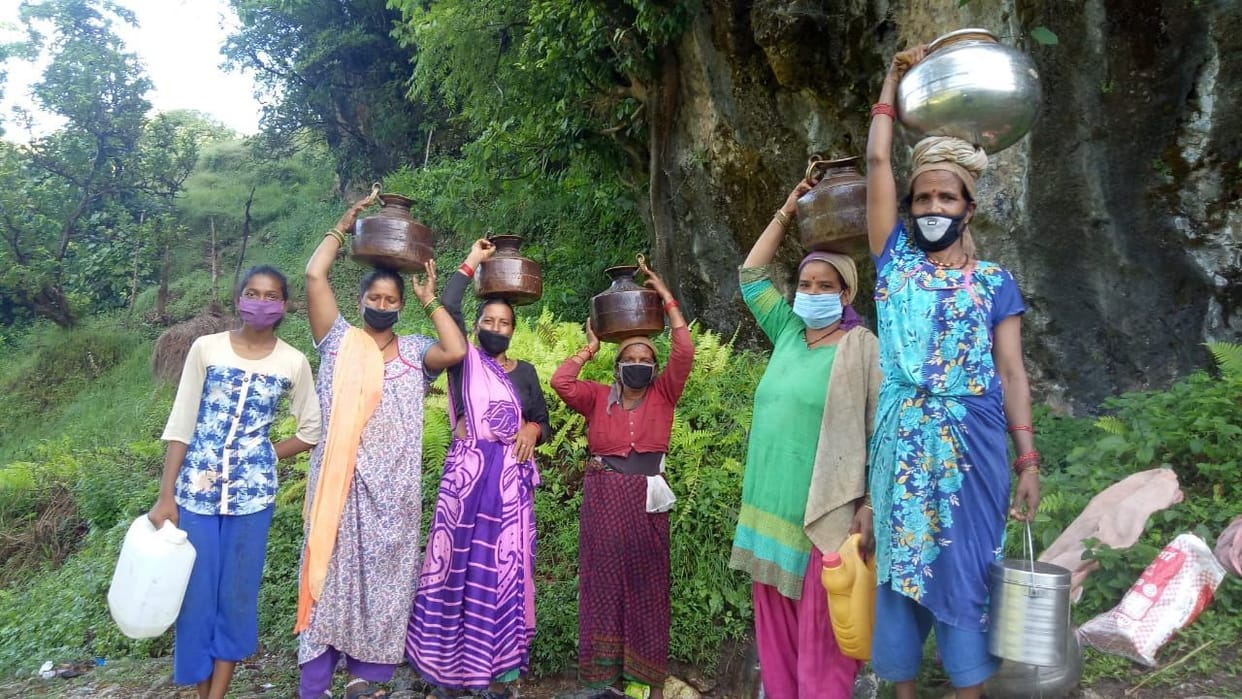 Forced to bring water from two km away