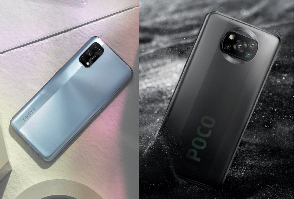 Poco X3 vs Realme 7 Pro: Who is the best smartphone under 20000 rupees?
