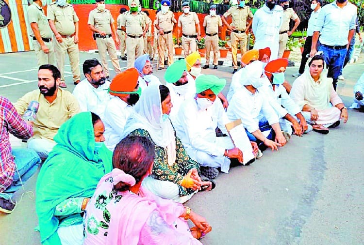 AAP announced to give full support to the farmers Punjab Band