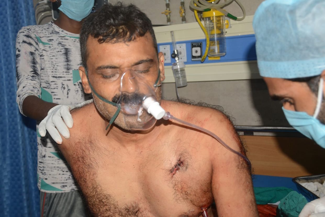 shot a farmer in morning walk