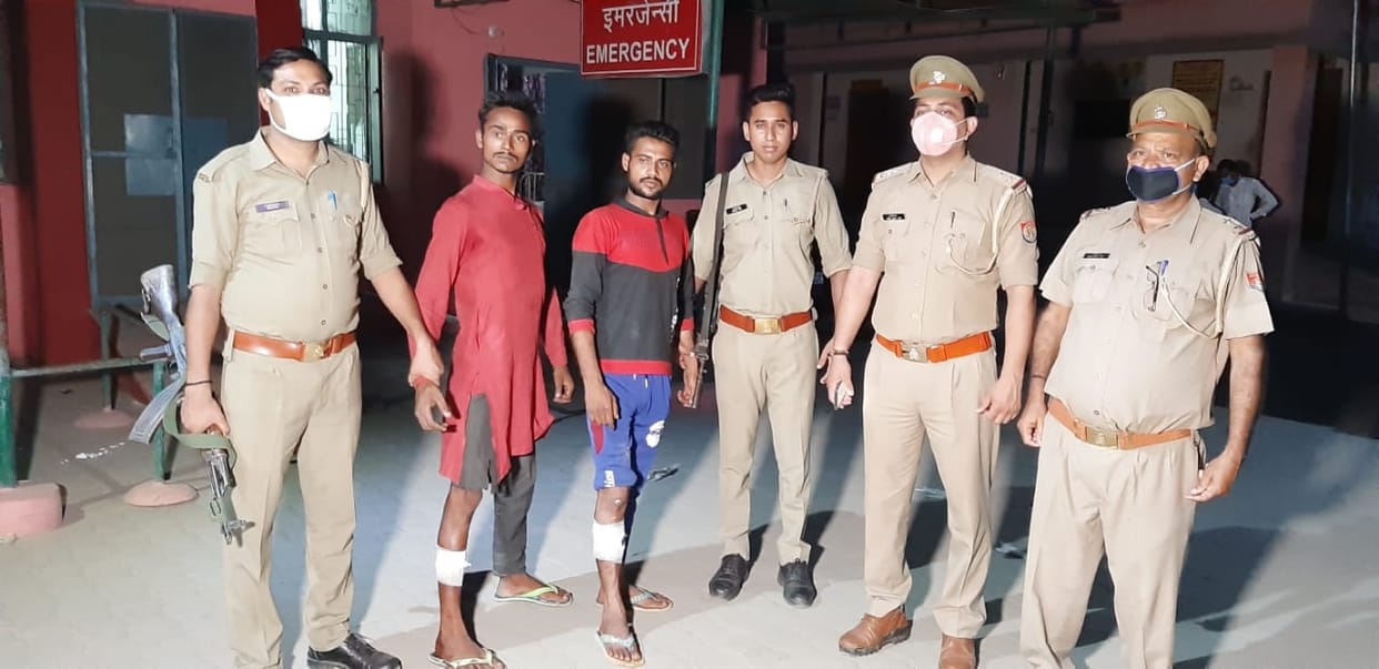 Two prizes worth 25-25 thousand injured after being shot in the leg in an encounter