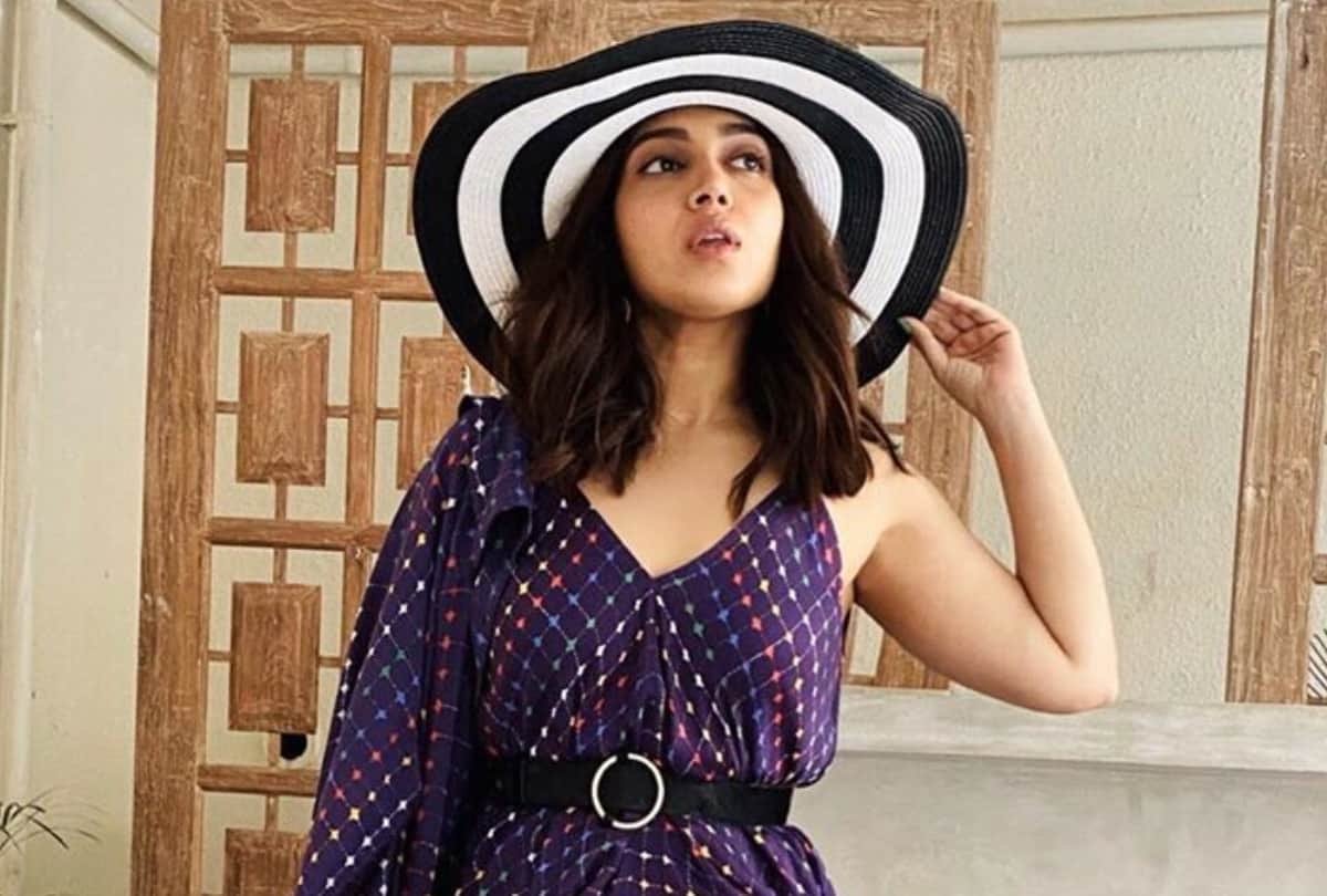Bhumi Pednekar drops BTS from the sets of Badhaai Do with Rajkummar Rao