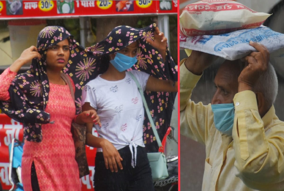 gorakhpur weather news pudate starts light rain see latest photos