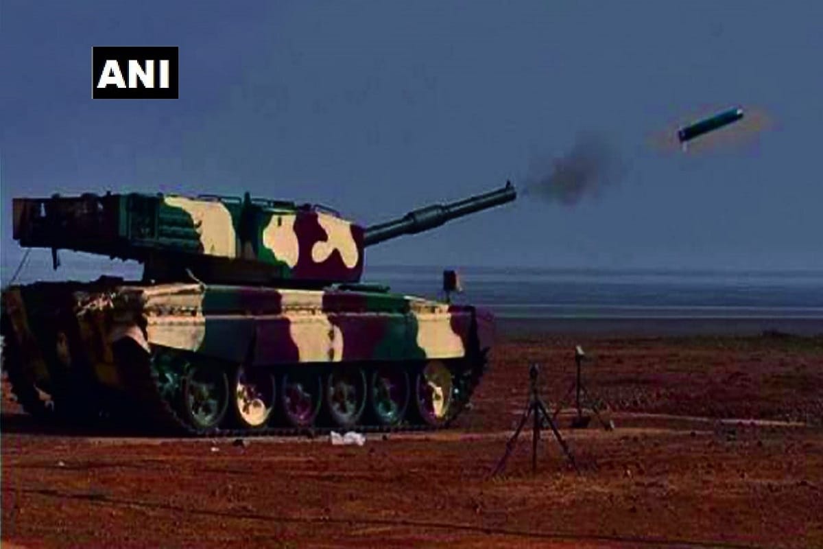 drdo successfully launched lazer guided anti tank guided missile rajnath singh congratulate drdo
