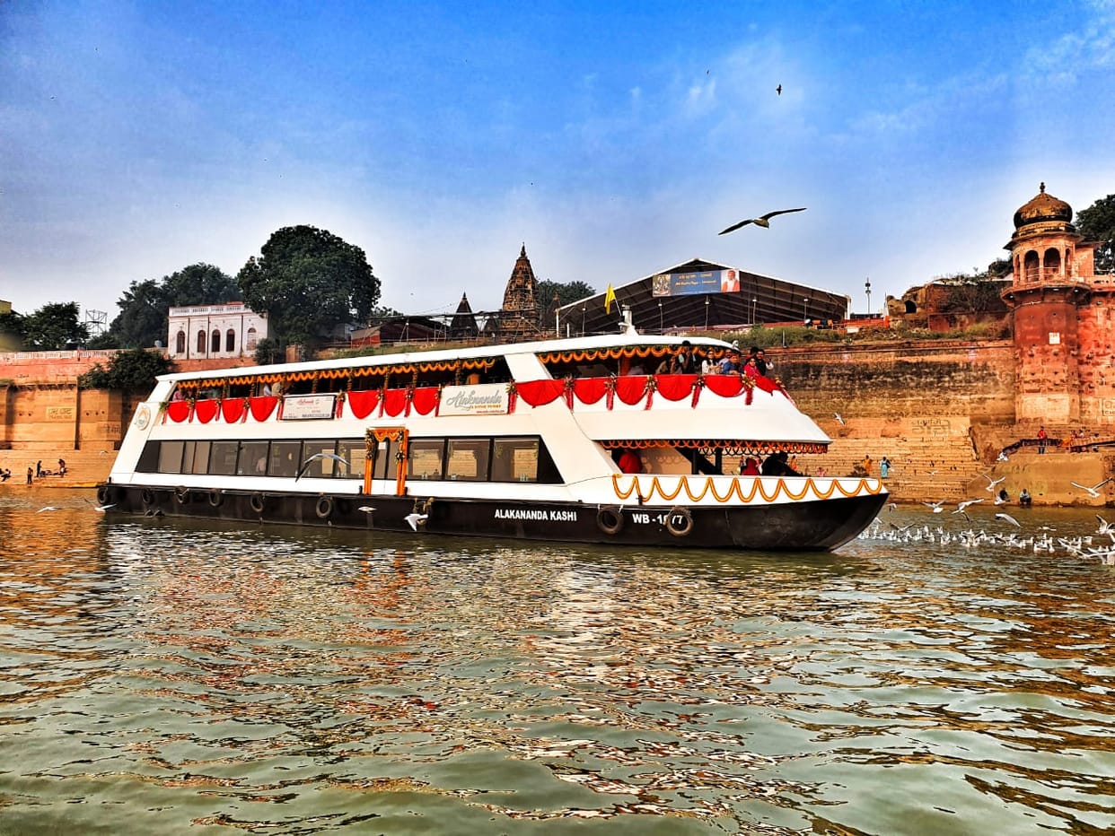 tourism in Varanasi Cruise will run from Kashi to Chunar will operate one day a week