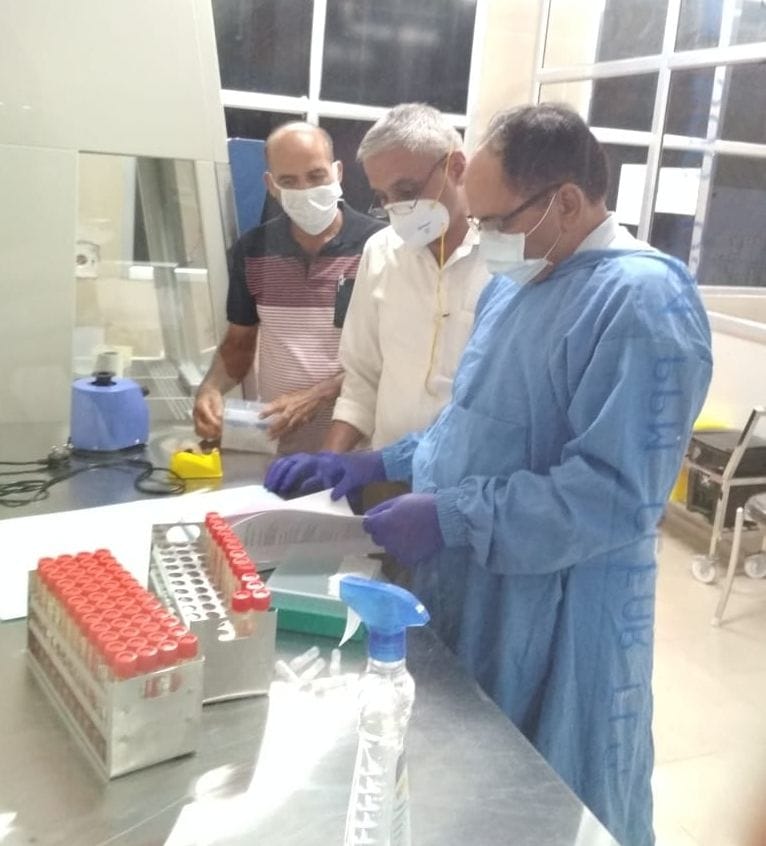 Molecular Laboratory starts corona investigation, examines 61 samples on first day