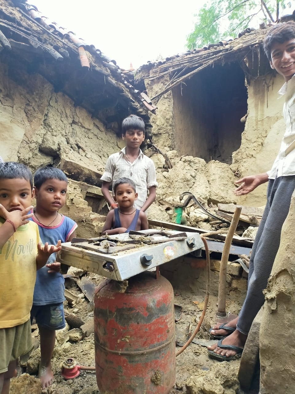 Rain caused havoc, dozens of houses fell