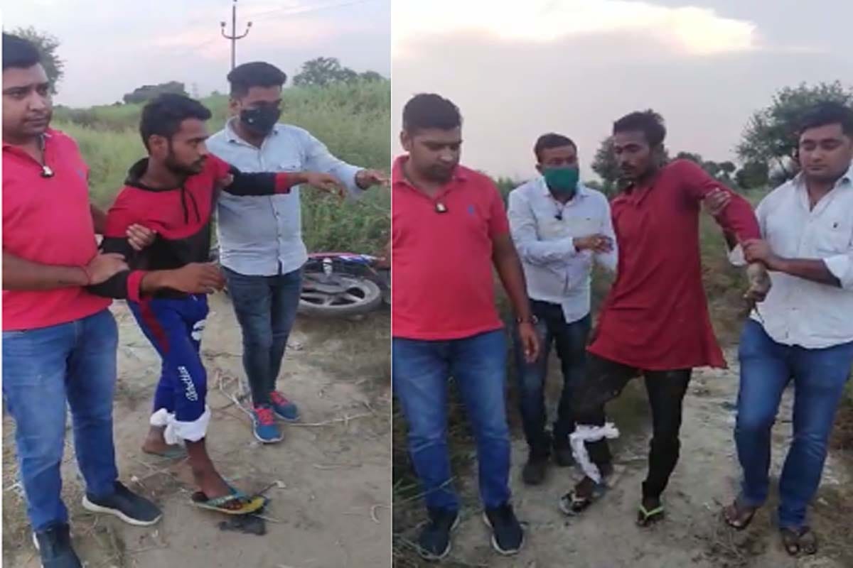 two miscrent arrested in encounter with police in baghpat, injured in action