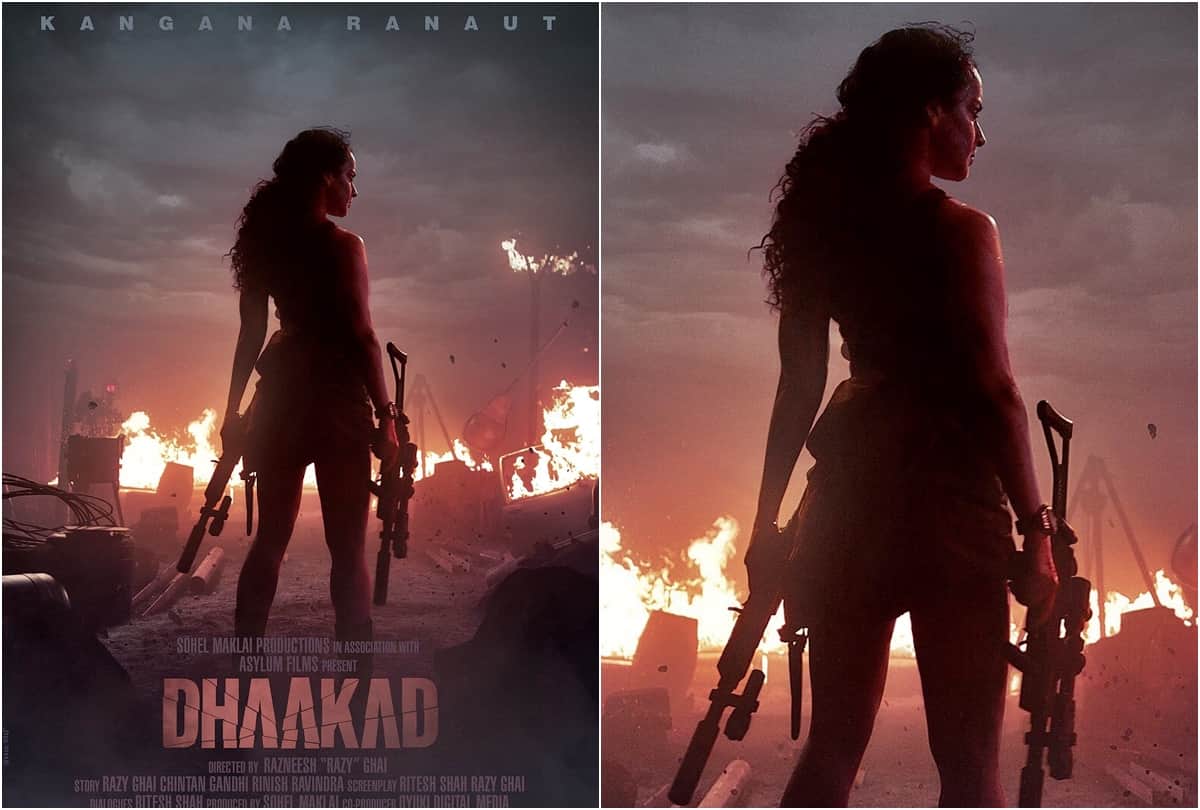 kangana ranaut Dhaakad  star Cast Crew Release Date Budget Box Office Collection Prediction Advance booking
