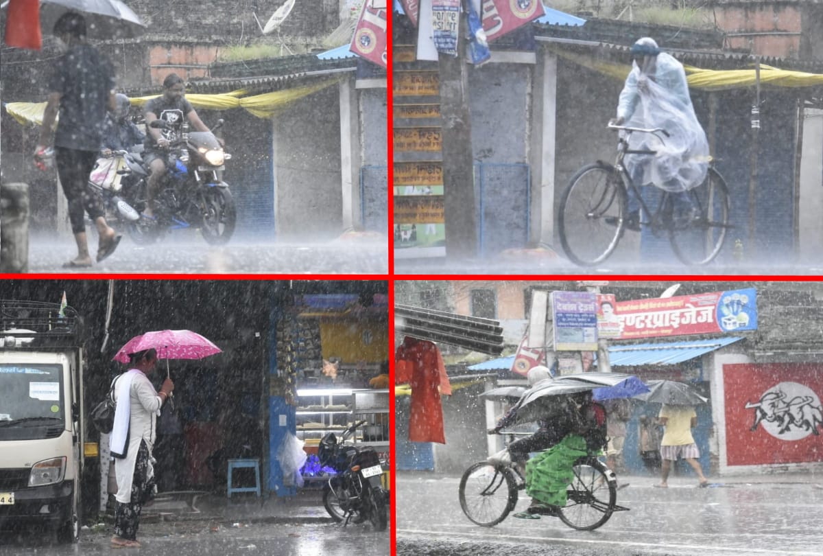 Gorakhpur has been raining continuously for 24 hours