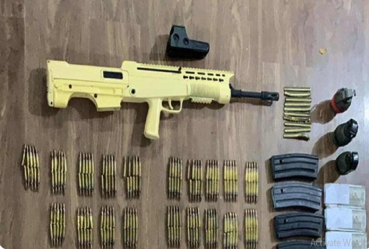 jammu kashmir Pakistan tried to smuggle arms on the border again