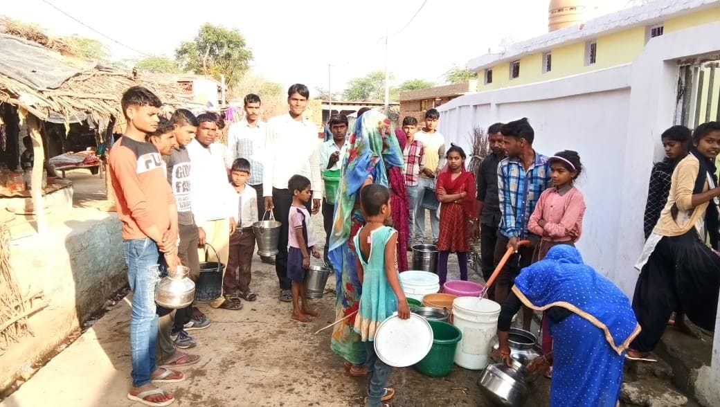 namaami gange yojana se 71 gaanvon mein banegee paanee kee tankee
