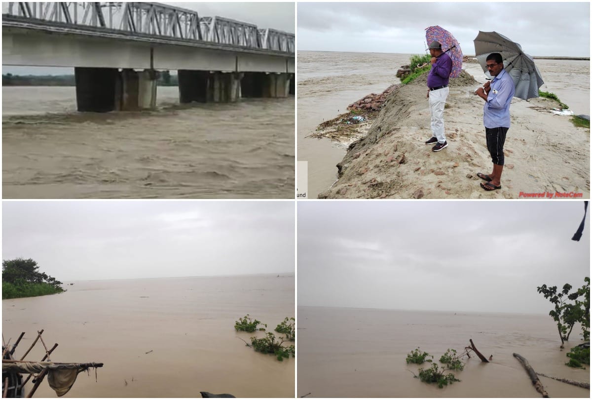 Gorakhpur: Four lakh cusecs of water released in Gandak river
