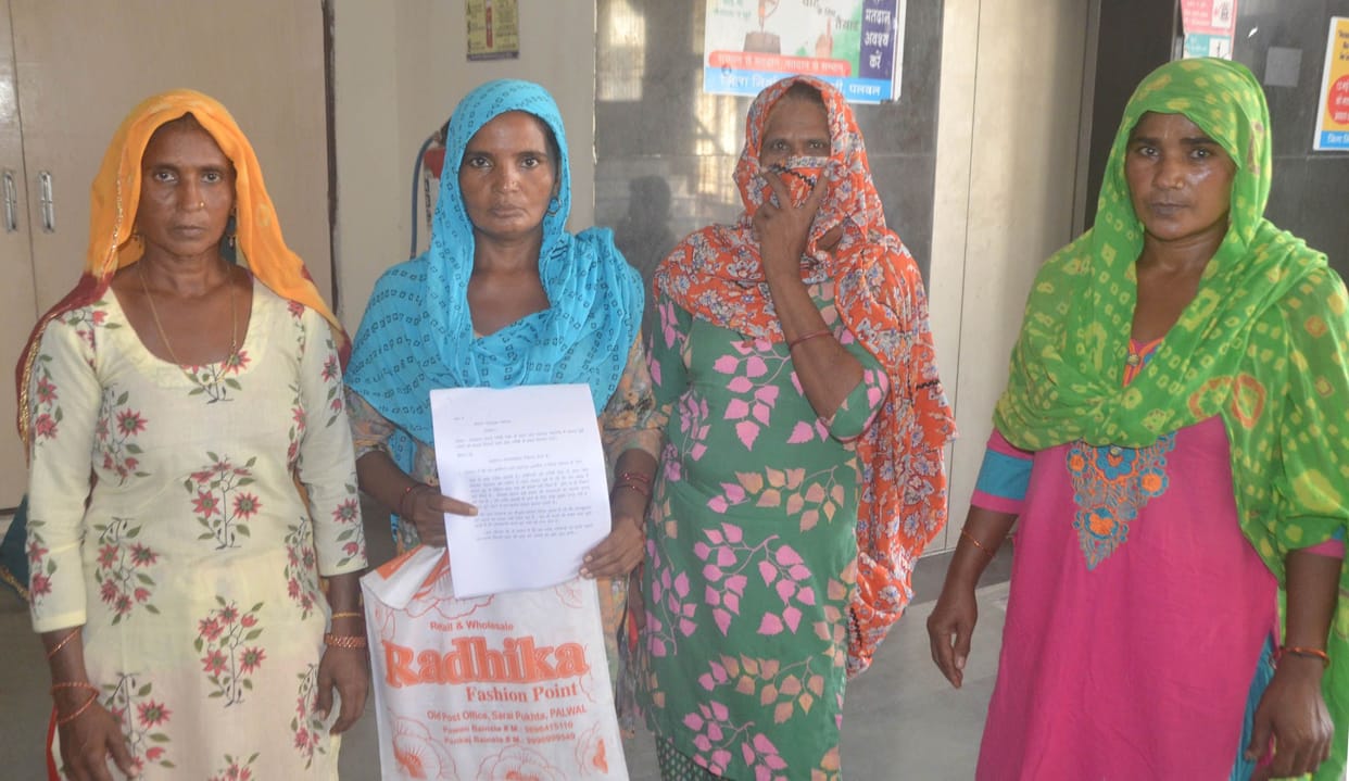 Poor women wandering for 12 years to occupy BPL plots